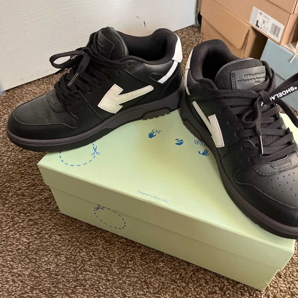 Off white sneakers